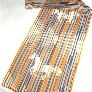 Women’s Long Scarf - Striped Horse Print Riding Woman Oversized Scarves Wrap